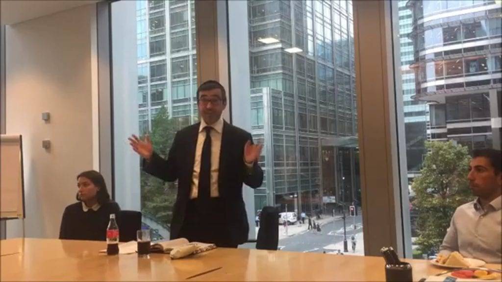 Rosh Hashana inside out - Lunch & Learn at Clifford Chance LLP